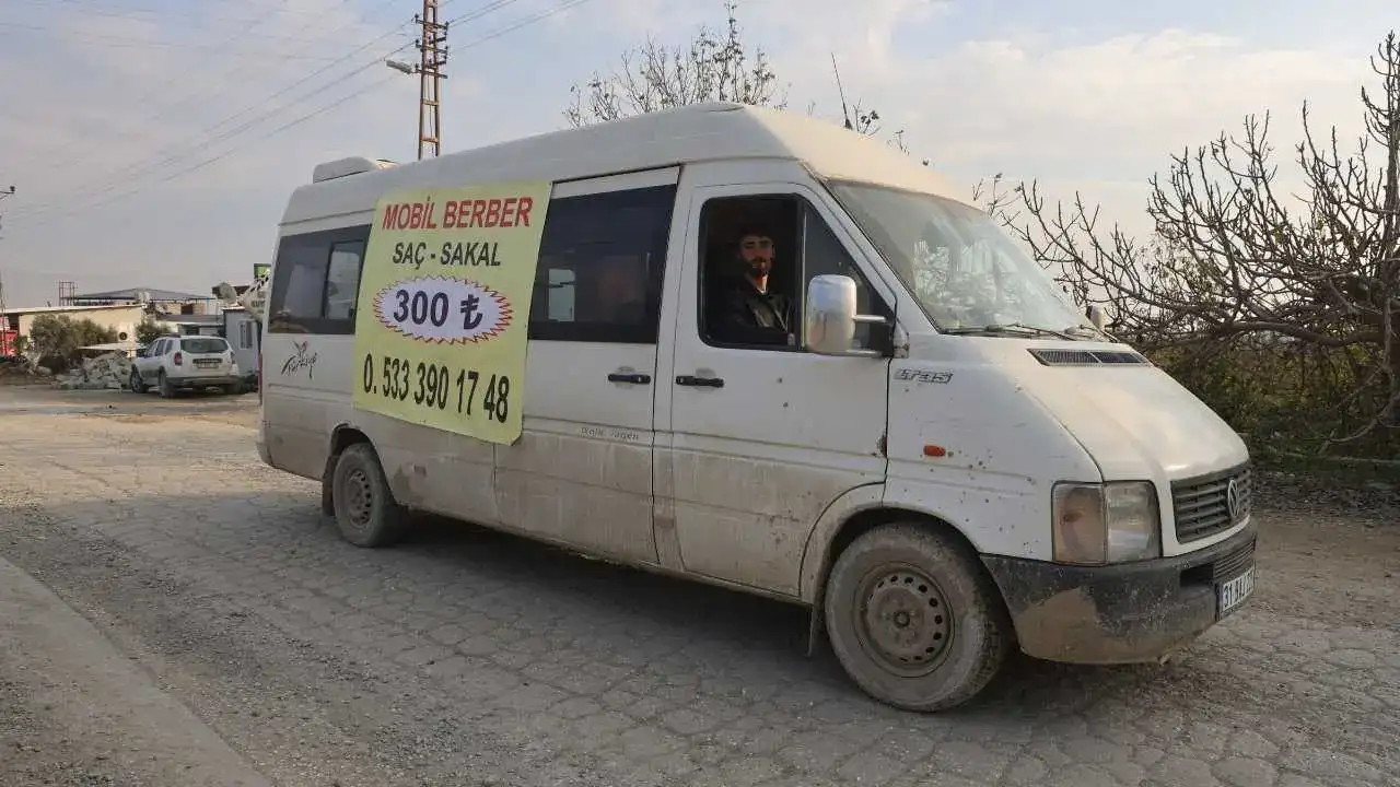 Hatay’da Mobil Berber Dönemi: 15 Yıllık Deneyimini Yollara Taşıdı! 5